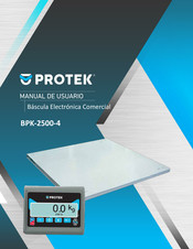 Protek BPK-2500-4 Manual De Usuario