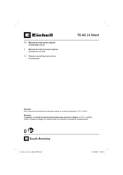 EINHELL TE-AC 24 Silent Manual De Instrucciones
