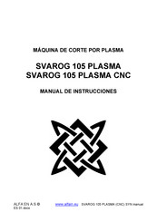 Alfa IN SVAROG 105 PLASMA CNC Manual De Instrucciones