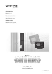 Cordivari Tessuto Electric EL.3X1800 Manual De Uso