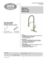 WaterRidge 430944 Instrucciones