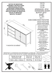 MARCKERIC 13173 Instrucciones De Montaje