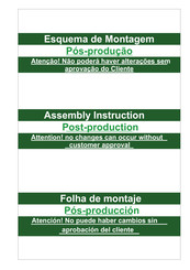 MARCKERIC 13171 Instrucciones De Montaje