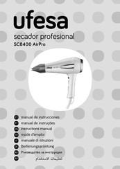 UFESA SC8400 AirPro Manual De Instrucciones