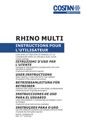 Costan RHINO MULTI Instrucciones Para El Uso