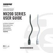 Shure MX200 Serie Guia Del Usuario