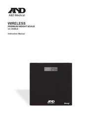 A&D Medical UC-352BLE Manual De Instrucciones