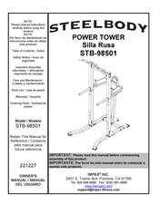 IMPEX STEELBODY STB-98501 Manual Del Usuario