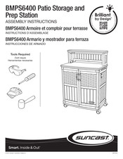 Suncast BMPS6400 Instrucciones De Armado