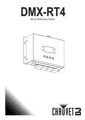 Chauvet DJ DMX-RT4 Guía De Referencia Rápida