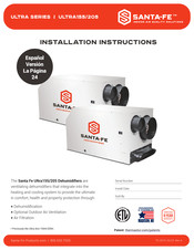 SantaFe ULTRA205 Instrucciones De Instalación