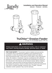 Jandy TruChlor Erosion Feeder Manual De Instalación Y Operación