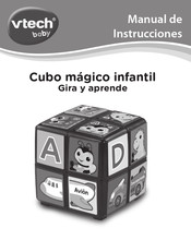 VTech baby Cubo magico infantil Gira y aprende Manual De Instrucciones