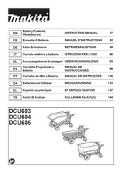 Makita DCU603 Manual De Instrucciones