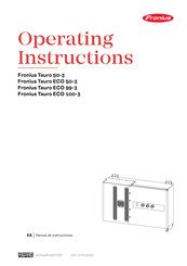 Fronius Tauro 50-3 Manual De Instrucciones