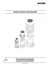 Sulzer VMS Serie Instrucciones De Instalación, Operación Y Mantenimiento