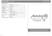 Audibax Vegas 12 Manual De Usuario