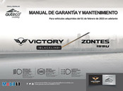 Auteco ADVANCE R 125 2023 Manual De Garantía Y Mantenimiento