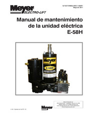 Meyer E-58H Manual De Mantenimiento