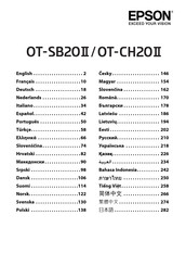 Epson OT-SB20II Manual De Instrucciones