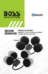 Boss Audio Systems MC470B Manual De Usuario