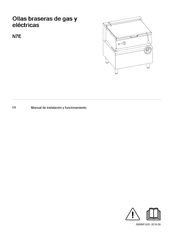 Electrolux Professional 371183 Manual De Instalación Y Funcionamiento