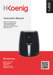 Hkoenig FRY800 Manual De Instrucciones