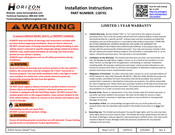 Horizon Global 118741 Instrucciones De Instalación