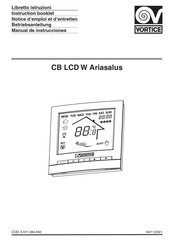 Vortice CB LCD W Ariasalus Manual De Instrucciones