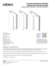 Robern MR2030D4FPE2 Instrucciones De Montaje