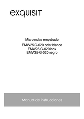 Exquisit EMW25-G-020 Manual De Instrucciones