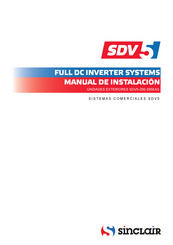 Sinclair SDV5-200EAS Manual De Instalación