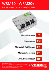 Western WRM20 Manual Del Usuario