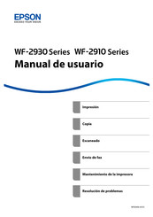 Epson WF-2930 Serie Manual De Usuario