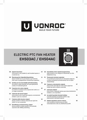 VONROC EH504AC Traducción Del Manual Original