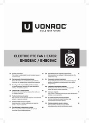 VONROC EH509AC Traducción Del Manual Original