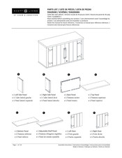 drew & jonathan Scott Living SL36WBCH-1 Instrucciones Para El Ensamblaje