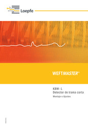 Loepfe WEFTMASTER KBW- L Montaje