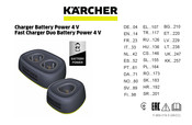 Kärcher Fast Charger Duo Battery Power 4 V Manual De Instrucciones