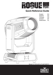 Chauvet Professional ROGUE OUTCAST 3 SPOT Guía De Referencia Rápida