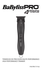 BaByliss PRO 4rtists FXX3TBE Manual De Instrucciones