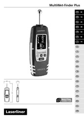 LaserLiner MultiWet-Finder Plus Manual De Instrucciones