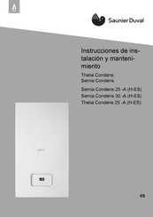 Saunier Duval Semia Condens Serie Instrucciones De Instalación Y Mantenimiento