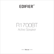 Edifier R1700BT Manual