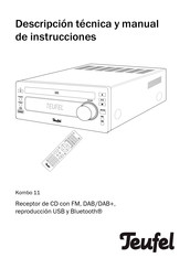 Teufel Kombo 11 Descripción Técnica Y Manual De Instrucciones