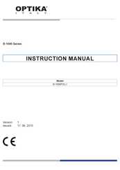 Optika Italy B-1000POL-I Manual De Instrucciones