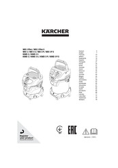 Kärcher WD 3 Manual De Instrucciones