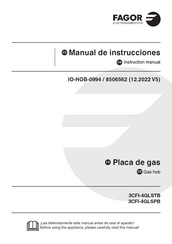Fagor 3CFI-4GLSPB Manual De Instrucciones