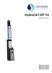 Sea-Bird Scientific HydroCAT-EP V2 Manual Del Usuario