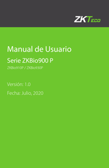 ZKTeco ZKBio900 P Serie Manual De Usuario